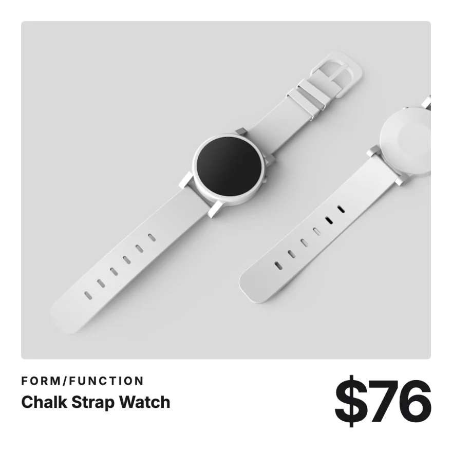 The Swiss Price template on a Lowtide product.